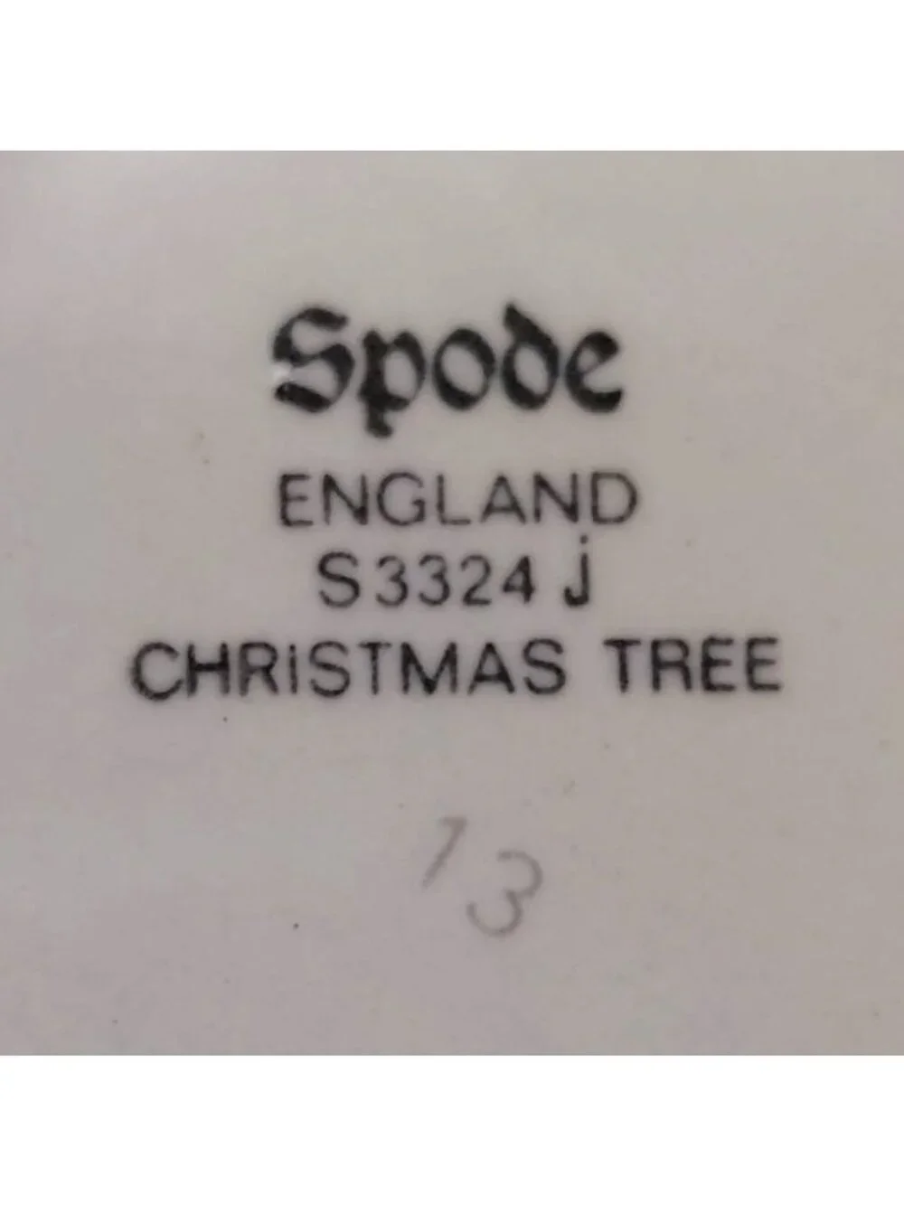Spode this vintage
